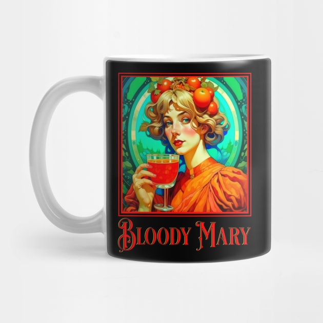 Bloody Mary Art Nouveau by HolidayBug